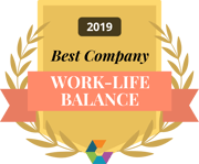 Comparably Best Work-life Balance 2019