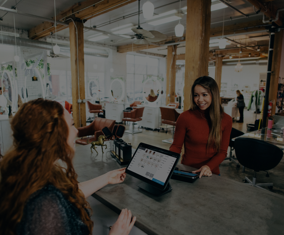 Employees in the office