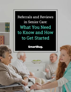 E-Book Referrals Reviews Senior Care cover