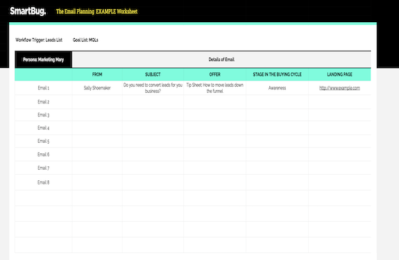 Free Lead Nurturing Campaign Workbook