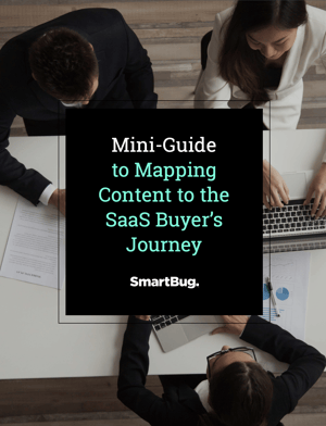 Guide to Mapping Content to the SaaS Buyer's Journey cover