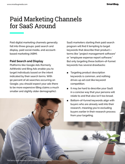 Paid media channels for SaaS