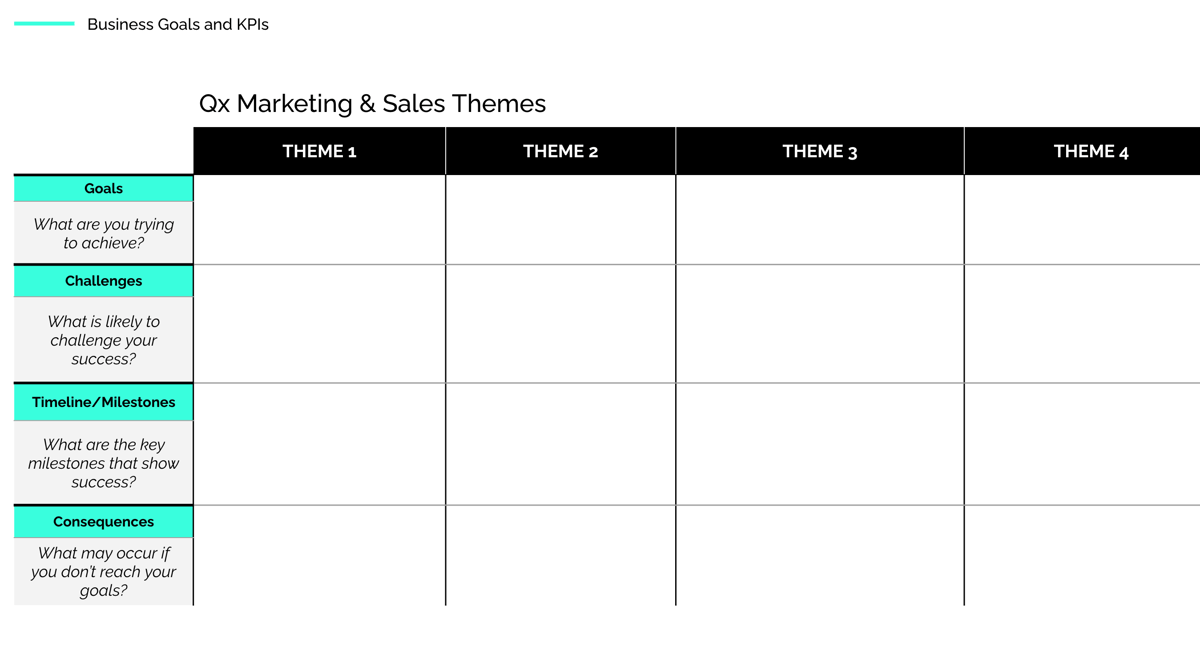 marketing & sales themes template