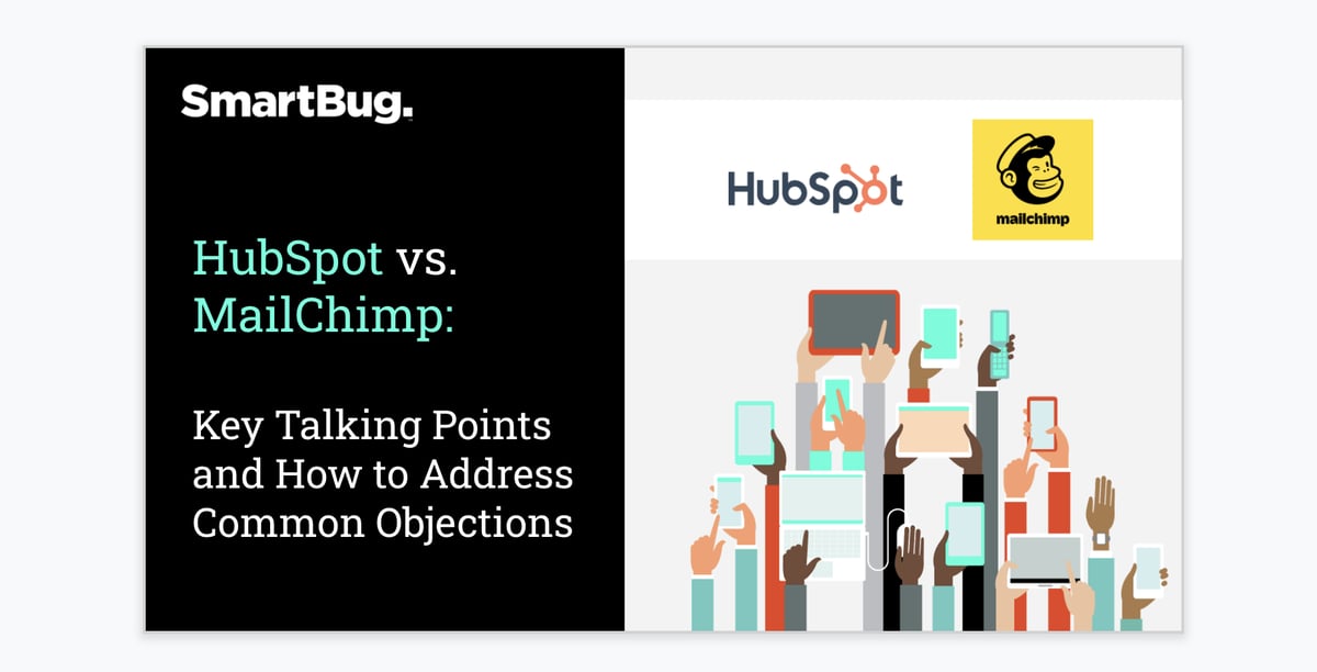 HubSpot vs Mailchimp cover