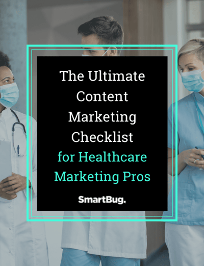 The Ultimate Content Marketing Checklist for Healthcare Marketing Pros cover