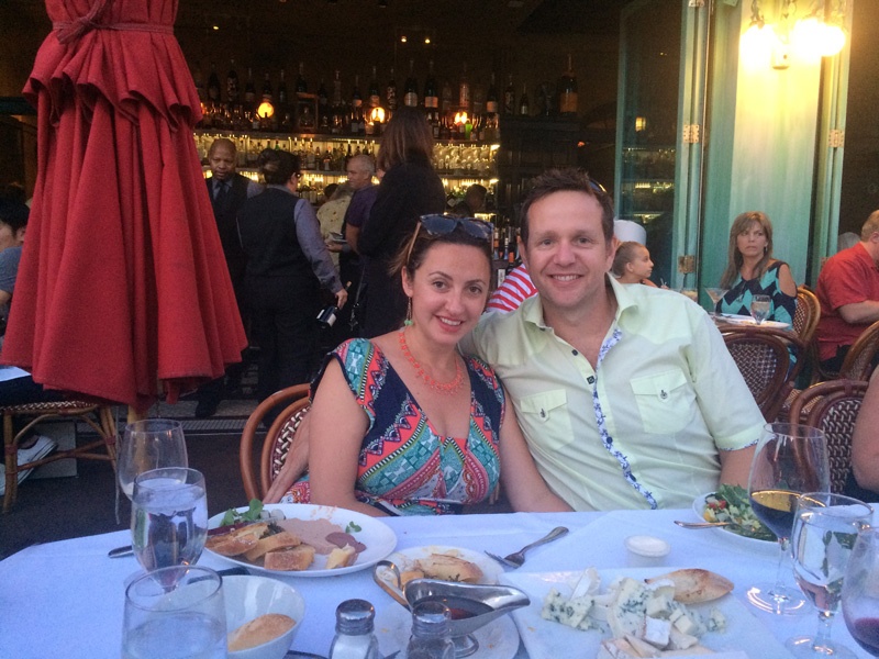 two SmartBugs at dinner