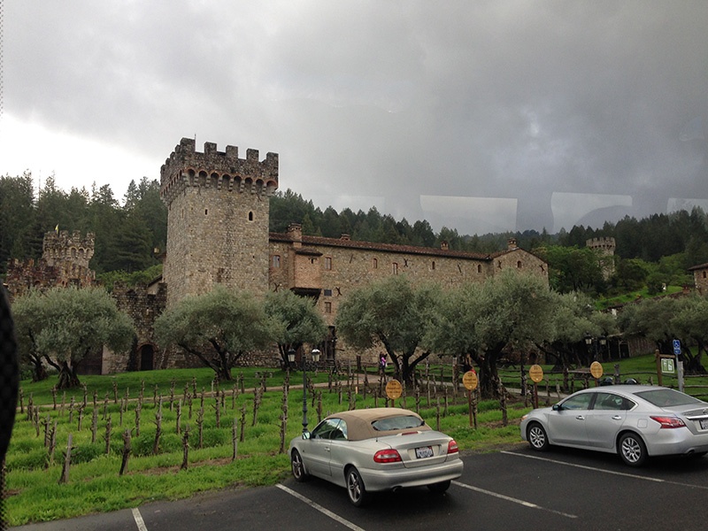 a castle exterior