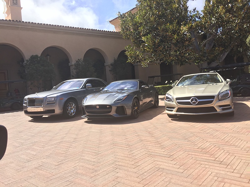 three hot cars