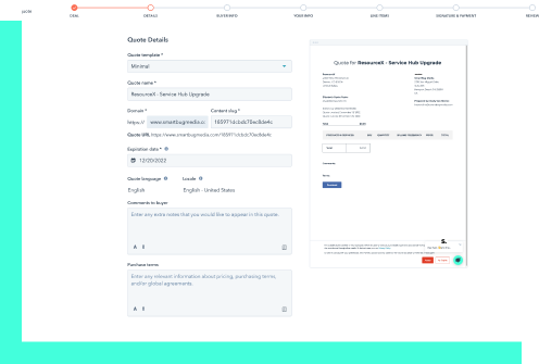 Forecast sales revenue in Hubspot